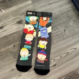 south park odd socks graphic mens calf socks